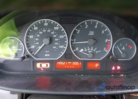 2001 BMW 330Ci from USA, damaged, VIN WBABN53471JU35967